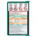 WhiteCoat Clipboard® - Teal OB Ultrasonography Edition